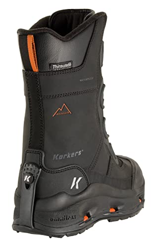 Korkers Men's Icejack Pro Industrial Safety Boot, Includes Interchangeable Soles4