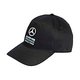 casquette mercedes f1 2019 Logo Mercedes brodé. adidas Unisex Mercedes - AMG Petronas Formula 1 Team DNA Baseball Cap, Black, M-L