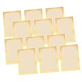 GRADENEVE 12 Blatt Urkundenpapier Druckbares Blanko Diplom Zertifikat Innenpapier Pergamentpapier...