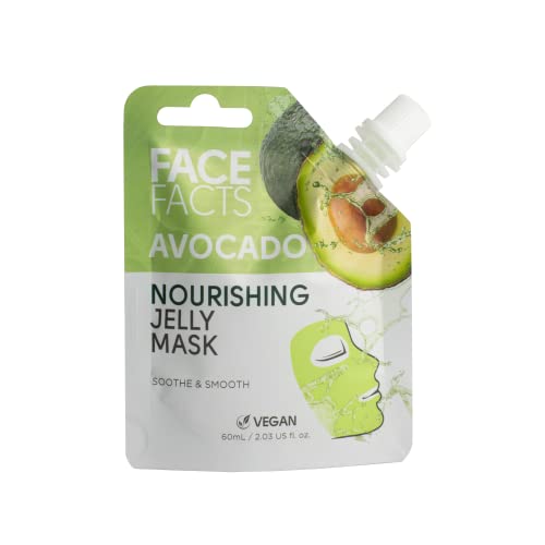 Face Facts Maschera nutriente alla gelatina di avocado