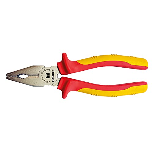 Alicate aislado VDE 1000 V Masidef UT101030 de 180 mm para corte preciso 2