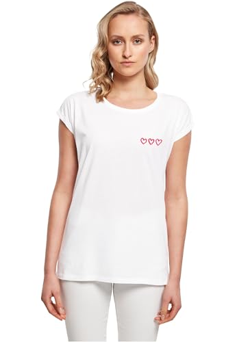T-Shirt Femme Mister Tee Mst352 avec motif Three in a Row