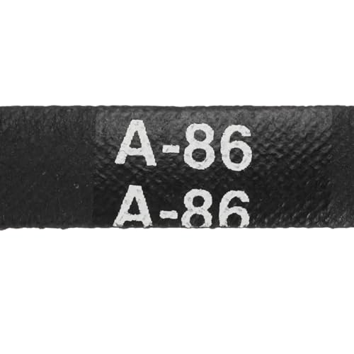 Image of uxcell 3pcs A86 or 4L880 Classic Wrapped Rubber V-Belt, 86 inch(2183mm) Inside Circumference, A Profile V Belt