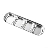 Honseadek Edelstahl-Soßenschale zum Grillen und Dippen, multifunktionaler...