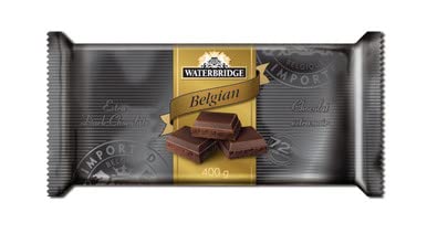 Imported From Belgium Extra Dark Chocolate 72% Cocoa Large 400 G/14.12 Oz Bar #TOP4