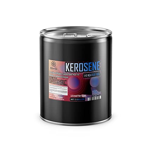 Alliance Chemical K1 Kerosene Fuel for Kerosene Heaters - 5 Gallon - Premium Quality K1 for Reliable Heating