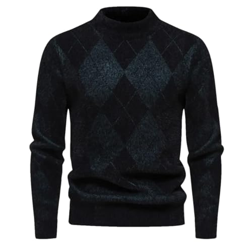 Men's Sweater Soft and Comfortable Warm Knit Sweater Pullover Tops