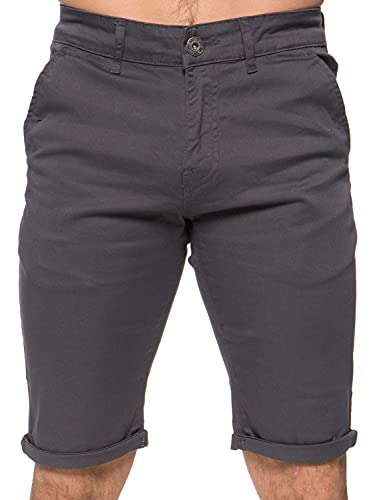 Ze ENZO - Pantalón corto - Ajustada - para hombre Gris gris