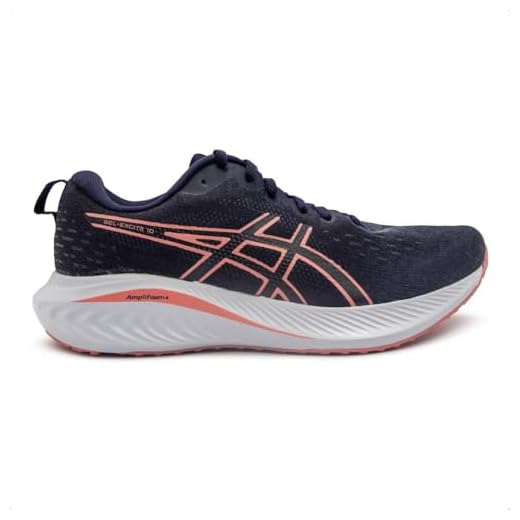 Tênis Asics Gel Excite 10 Feminino Marinho e Laranja