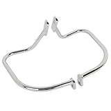 XFMT Chrome 7/8' (22mm) Engine Saddlebag Highway Guard Crash Bar Compatible with Harley Davidson Softail Heritage Springer FLSTS 1997-1999
