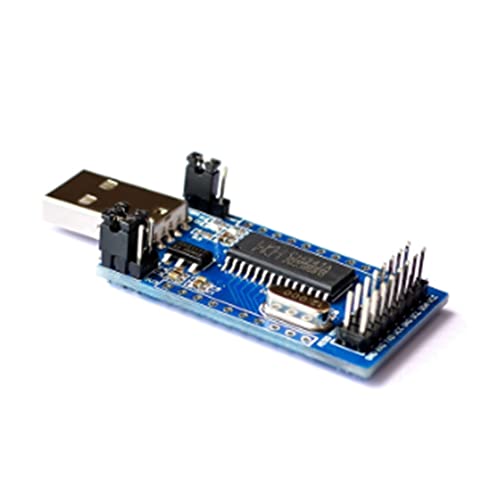 Qwertfeet CH341A Programmateur USB vers UART IIC SPI I2C Convertisseur de port parallèle Convertisseur de Port Parallèle Onboard Indicateur de fonctionnement Panneau Lampe