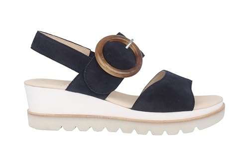 Gabor 44.645.16 sandales pour femme en cuir élégant et finitions haut de gamme