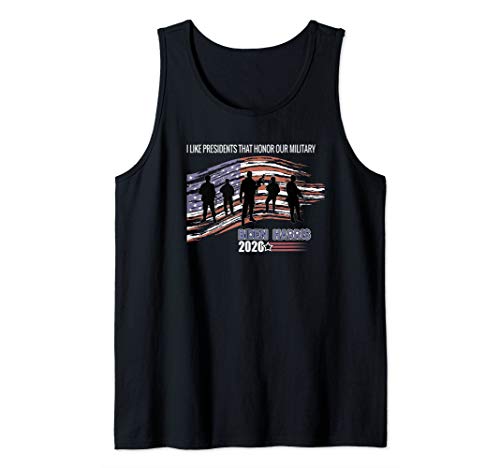 Veterans Against Trump Vote Joe Biden Respect Fallen Soldier Tank Top