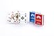Copag Pokerkoffer mit 300 Poker Chips + 2 100% PVC Kartenspiele mit 54 Pokerkarten + Würfel + Pokerfiches
