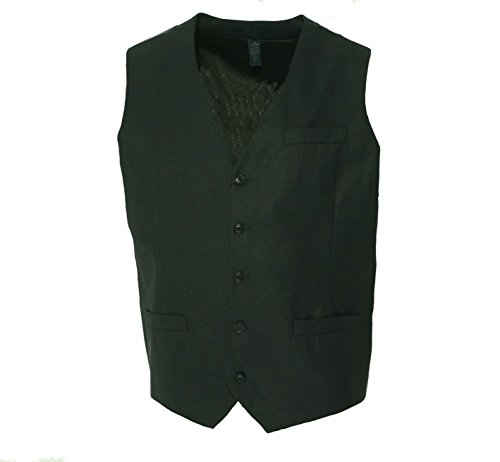 Perry Ellis Men's Herringbone Stripe Suit Vest, Navy Sm #TOP12