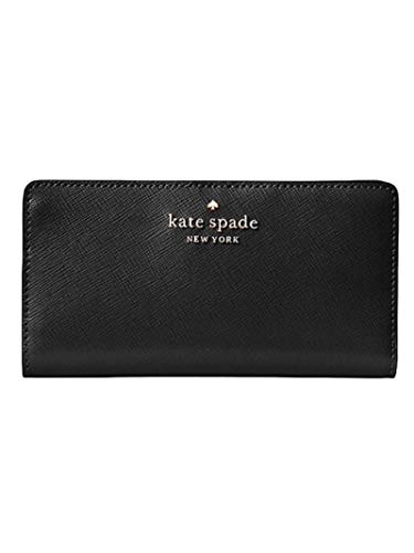 Kate-Spade-New-York-Large-Shoulder-Staci-Satchel-handbag-bundled-with-Large-Slim-Bifold-Black