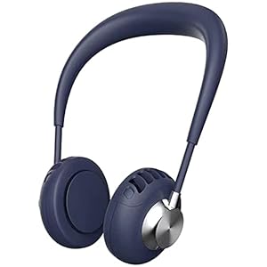 Draagbare ventilator,USB Ventilator, oplaadbare draagbare persoonlijke ventilator,USB Hals Fan Persoonlijke Ventilator…