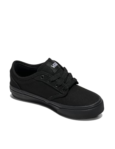 Sneakers basses Vans mixte enfant style monochrome noir total