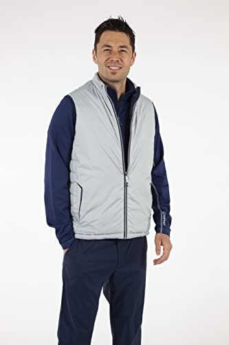 Sunice Michael Men's Ultra-Lightweight Thermal Reversible Vest (Medium, Midnight/Magnesium) #TOP7