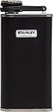 Stanley Classic Flask, Matte Black, 8 Oz