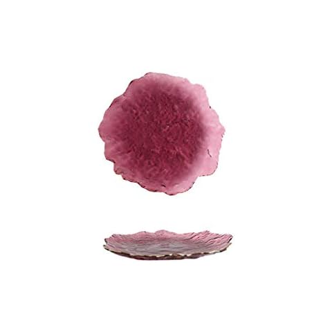 Plaque de salade en verre violet Cover