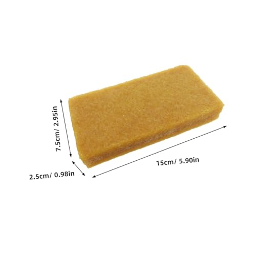 Nettoyant pour Chaussures en Caoutchouc Marron, Bâton Abrasif – vue 2