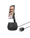Belkin Wireless Charger Stand, Auto Face Tracking, Apple DockKit Certified, Tripod & MagSafe Compatible, No App Required, 360° Rotation, Influencer Content, Works w/FaceTime, TikTok, YouTube, etc.