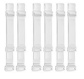 Women's Invisible Clear Bra Straps - Adjustable, Non-Slip, Transparent and Comfortable Silicone Shoulder Straps for Dresses and Tank Tops-image-7