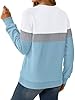 GKBK Womens Sweatshirts Cotton Crewneck Tops Long Sleeve Cute Lightweight Fall Winter Loose Casual Pullover with Pockets #4