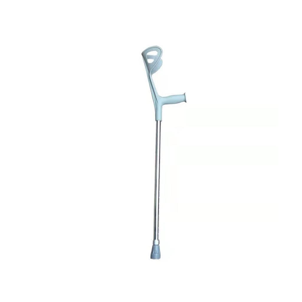 Bastón Muletas de Codo Abierto Muletas de Brazo Rehabilitación de fracturas for jóvenes Muletas Dobles telescópicas Antideslizantes Ligeras Muletas for Axilas Andador
