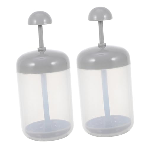 GANAZONO 2個 ポータブル洗顔フォームカップ 軽量携帯用フェイスフォームメーカー 泡立て簡単 旅行や日常の顔 シャンプー シャワージェル対