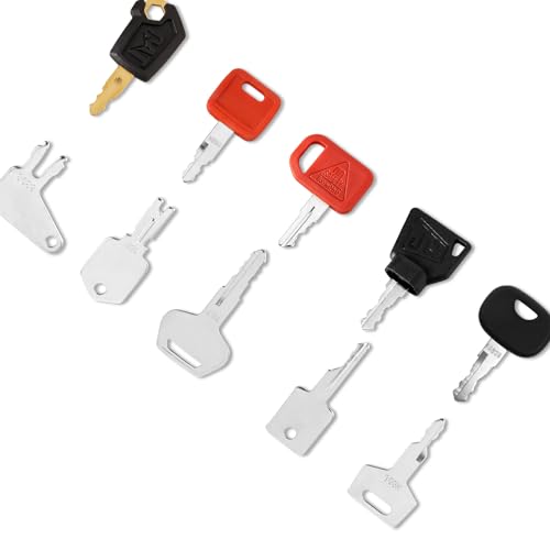 IDEASURE Conjunto de chaves de equipamento pesado de 10 peças, kit de chaves mestras de ignição de c