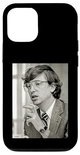 Tech Giant Bill Gates 1987 �ʐ^ �f�B�b�N�E�o�[�i�b�g �X�}�z�P�[�X iPhone 12/12 Pro �p