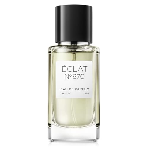 ÉCLAT 670 – Eau de Parfum 55 ml – Aroma para hombre picante dulce con canela, ámbar y cuero – potente, lujoso y vegano