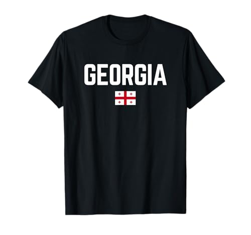 GEORGIA Bandera | Hombres Mujeres Niños GEORGIA Camiseta