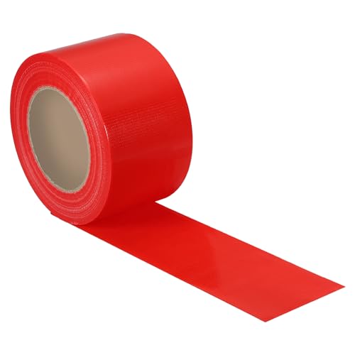 PATIKIL Gaffers Tape 2 in x 55 Yards, Waterproof Gaffer Floor Tape No Residue Non-Reflective Easy Tear for Indoor Outdoor Photography Electrical Cord Industrial Use, Red