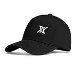 Alphabet X Hat for Men Women, Vintage Letter X Baseball Cap, Adjustable Cotton Classic Embroidered Initial Letter Hat