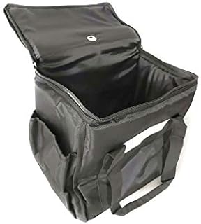 Warmtrade NB6 Keep Warm Insulated Hot Food Delivery Bag Medium Black 33*32*21CM Takeaway & Restaurants, Commercial. Indian, Kebabs, Chinese, Pizza, Couriers, Picnic Cooler Bag, Groceries Or Storage.