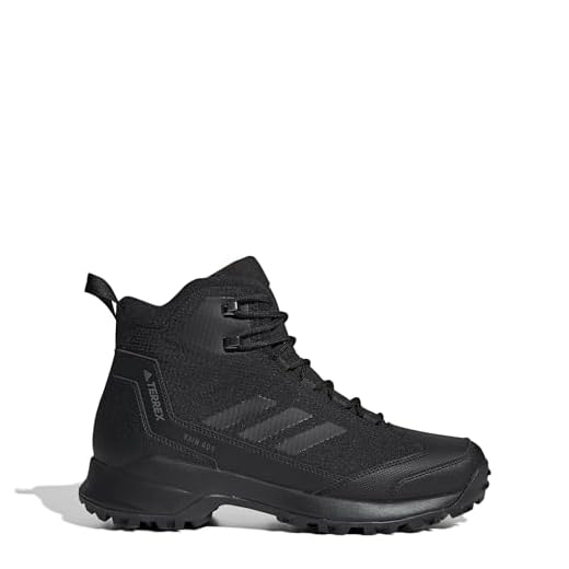 adidas Terrex Heron Mid CW CP, Zapatos de High Rise Senderismo para Hombre, Negro (Core Black/Core Black/Grey 0), 44 EU