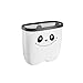 XVXFZEG Trash Can Plastique, Petit Hanging Poubelle Motif Mignon for armoires de Cuisine Porte Maison Bureau Jardin Cuisine école Salle de Bains et Sec Humide Séparation des ordures Cabinet 9L