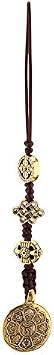 Lucky Amulet, Alloy Taiji Bagua Lucky Amulet Decoration to Ward Off Evil Spirits and Give You FortuneS