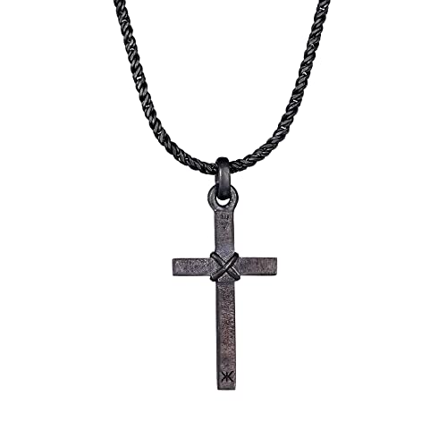 Collier homme avec croix religieuse Kuzzoi en argent 925, le cadeau idéal pour ami - 4