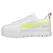 PUMA Womens Mayze E Lights Platform Sneakers Shoes Casual - White - Size 9.5 M