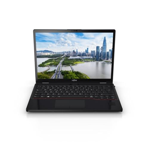 Fujitsu Tablet LIFEBOOK U5313X|Convertible-Notebook|33,8 cm (13,3 Zoll) WUXGA LCD Touchscreen|Intel Core i5-1335U|16GB RAM|256GB SSD|Windows 11 Pro, Schwarz