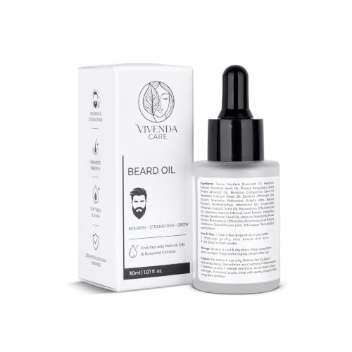 Image of Beard Growth Serum for Men 30ml | 4% Anagain, 2% Aminexil, 1% Rosemary | Reduces Patchy Beard, Promotes Thicker Beard Growth | Lightweight and Fast Absorption