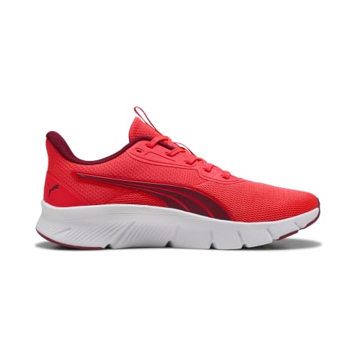 Puma Unisex's Flexfocus Lite Modern Tennis, Ultra Red Granat Glow Puma Weiß, 44 EU – Ansicht 5