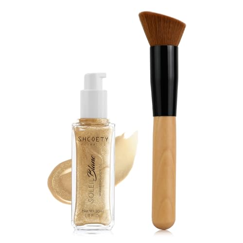 Shimmer Body Oil with Brush