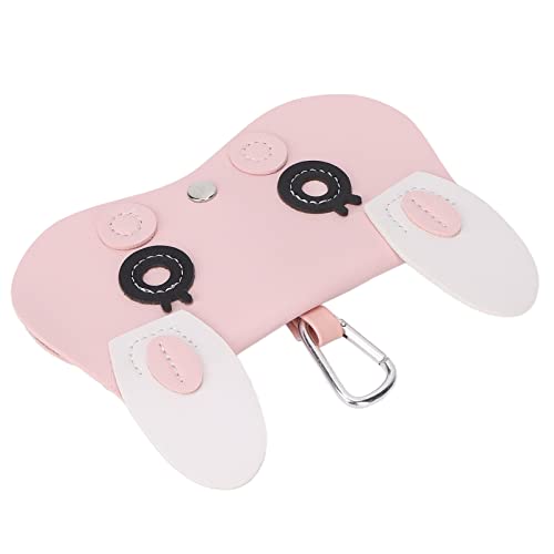 Estojos de óculos femininos, padrão de coelho Estojo amplo de encaixe de encaixe para óculos de cour