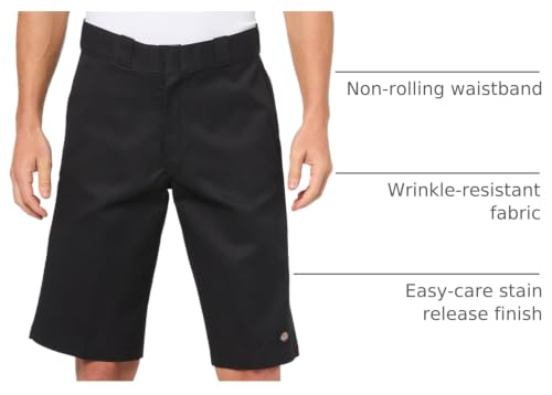 Image of Dickies Men's Relaxed Fit Multi-use Pocket Work Shorts, 13 inch