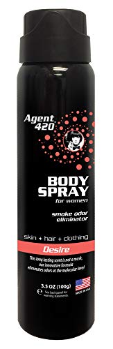 Agent 420 Daily Fragrance Body Spray, Desire, 3.5 oz —
